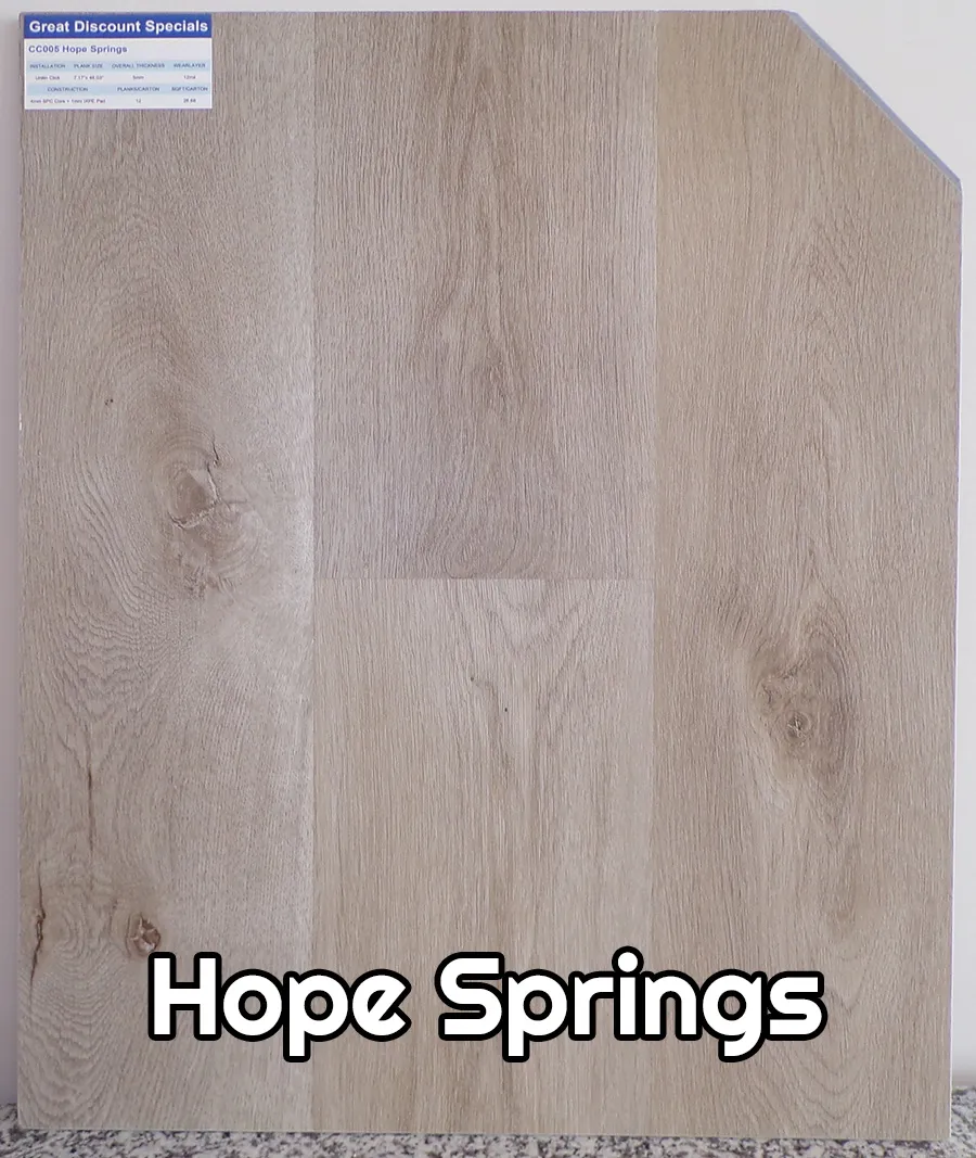 Discount Hope Springs